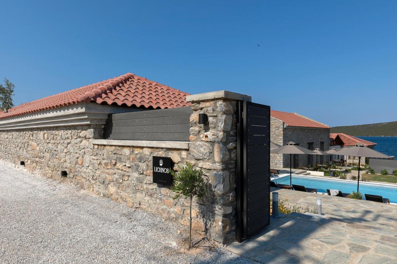 Lichnos Luxury Suites Sourpi Exterior foto