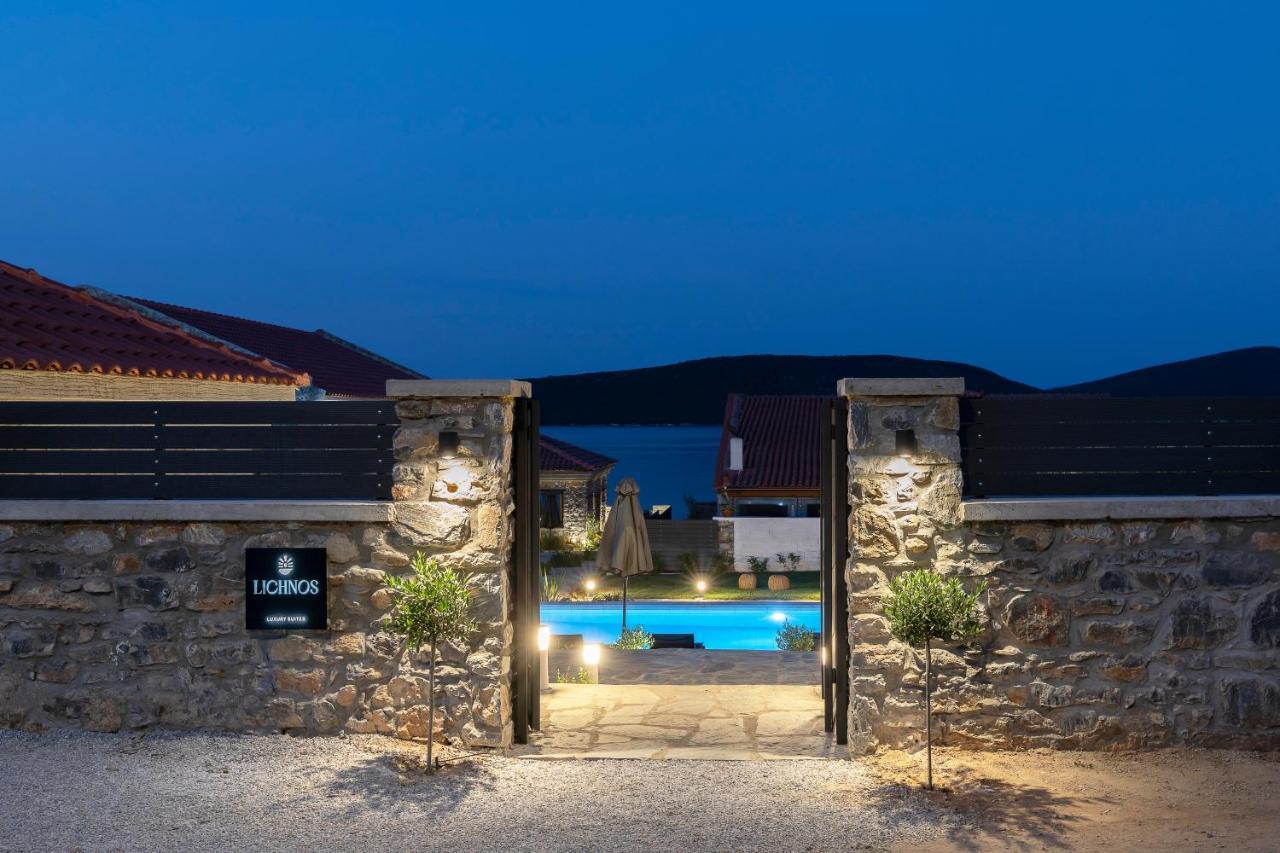 Lichnos Luxury Suites Sourpi Exterior foto