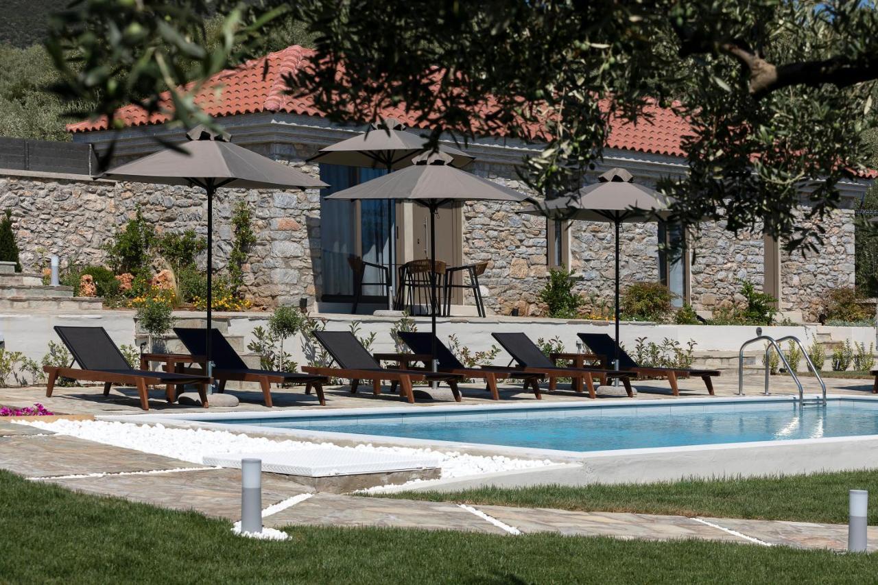 Lichnos Luxury Suites Sourpi Exterior foto